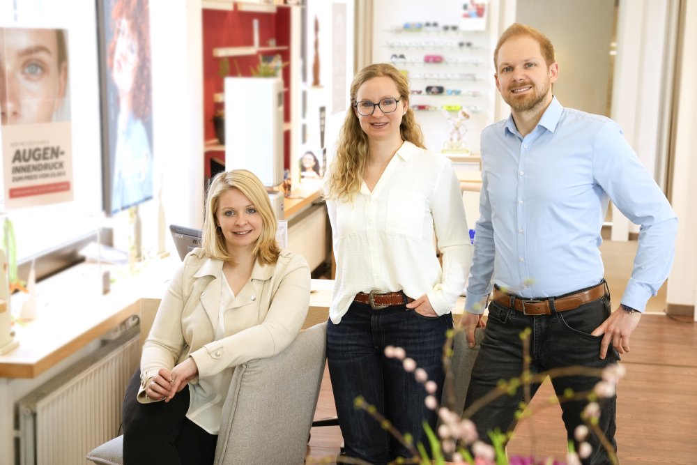 Team von Optic & Hörakustik Cassellius – Experten für Augenoptik und Hörakustik