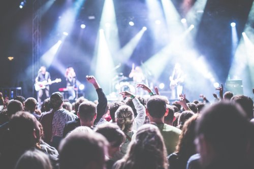 Gehörschutz Konzert und Musiker